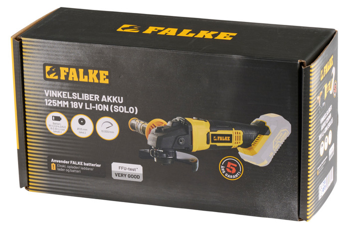 Vinkelslip 18V Falke